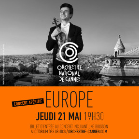 Concert apéritif Orchestre de Cannes 21 mai